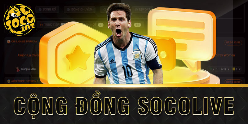 cộng đồng socolive tương tác trực tiếp khi xem bóng đá
