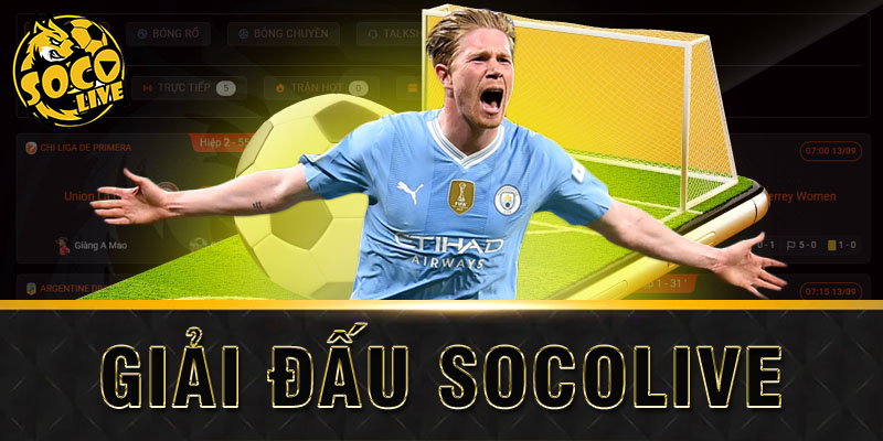 kho giải đấu bóng đá quốc tế và V-League trên socolive